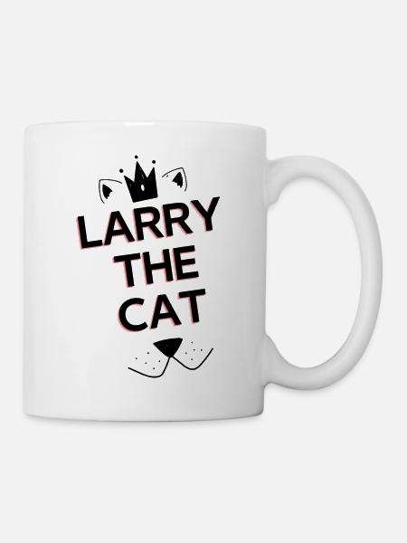 Larry die Katze - Tasse - Weiß