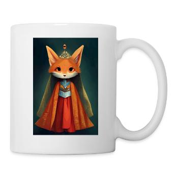 La princesse renarde - Mug blanc - blanc - Droite