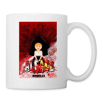 Alsatian Rebel Alsace - Mug - white - Right