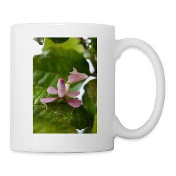 pink Hymenopus coronatus nymph -Orchid mantis - Mug - white - Right