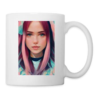 Anime girl - Mug - white - Right