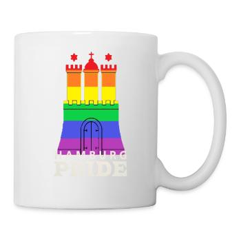LGBT Hamburg Pride - Mug blanc - blanc - Droite