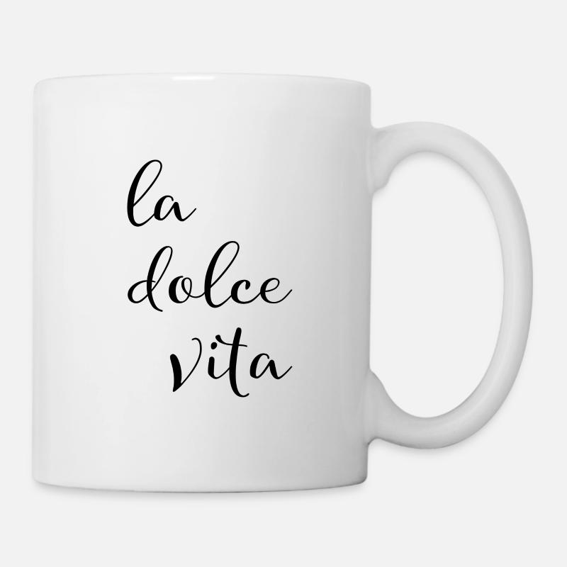 La dolce vita - Tasse - Weiß