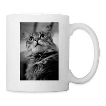 Chat - Mug blanc - blanc - Droite