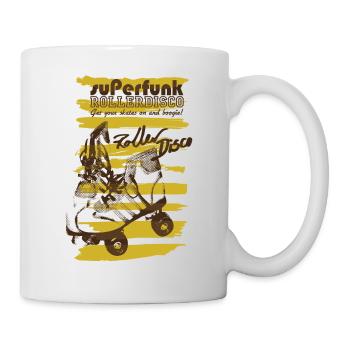 Superfunk Roller Disco - Mug blanc - blanc - Droite