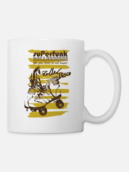 Superfunk Roller Disco - Mug blanc - blanc