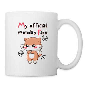 My Official Monday Face. White Version - Mug - white - Right