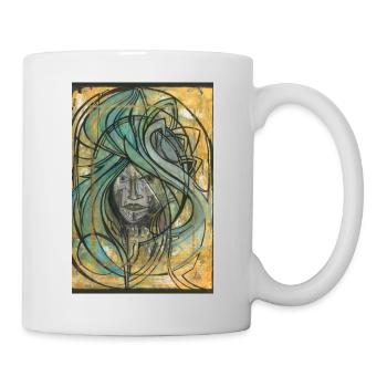 Graffiti Art - Tasse - Weiß - Rechts