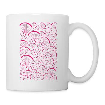 Paragliders pink - Mug - white - Right