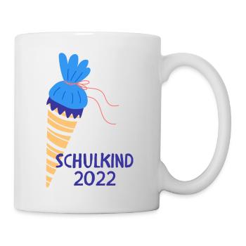 Schulkind 2022 - Tasse - Weiß - Rechts