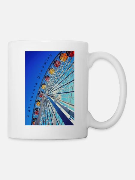 California Dreaming - Tasse - Weiß