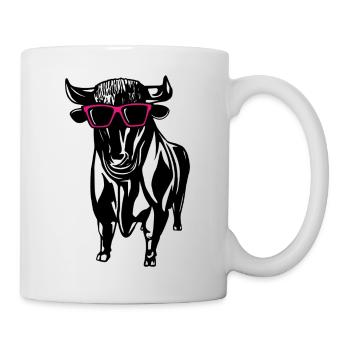Frankfurter Bulle - Tasse - Weiß - Rechts