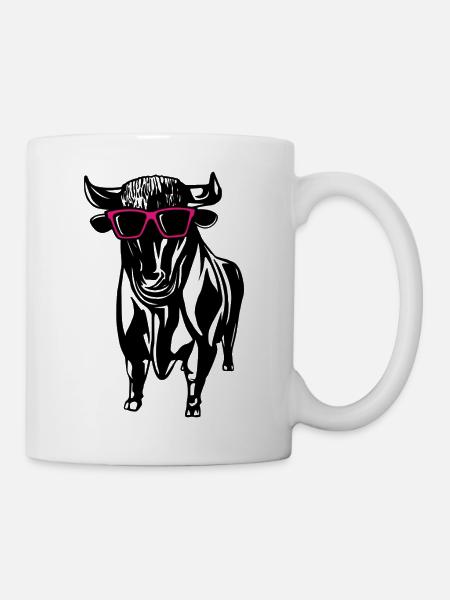 Frankfurter Bulle - Tasse - Weiß