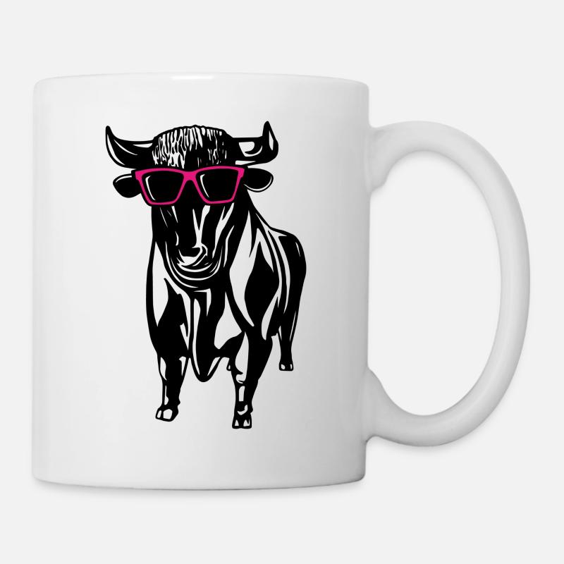 Frankfurter Bulle - Tasse - Weiß