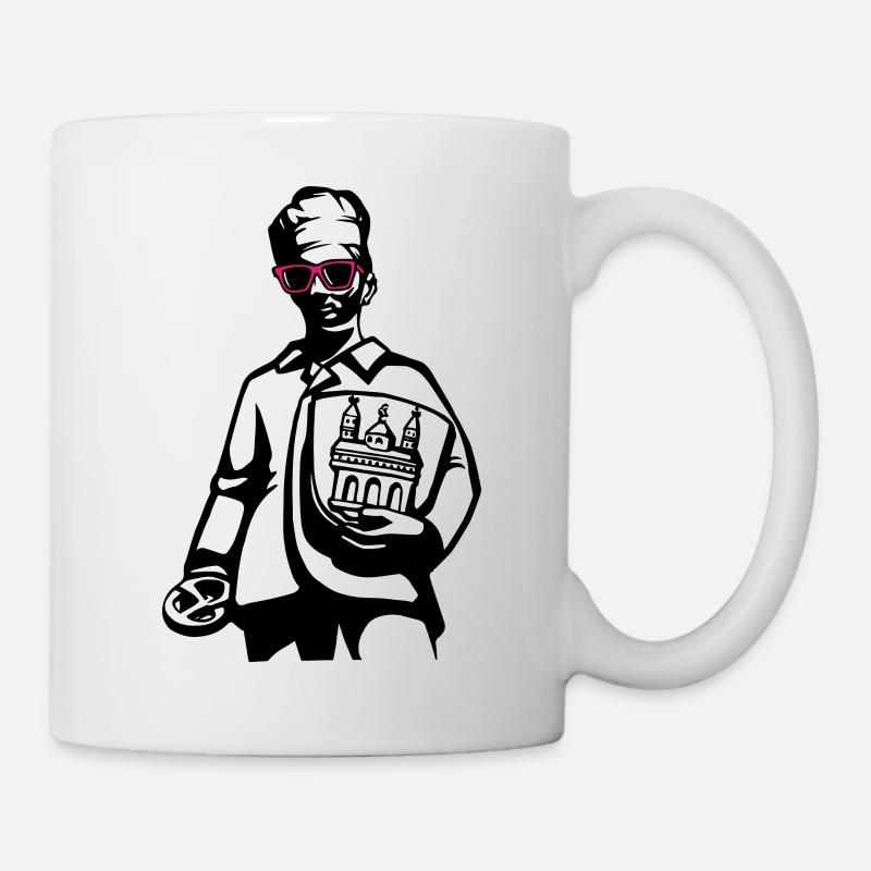 Speyerer Brezelbub - Tasse - Weiß