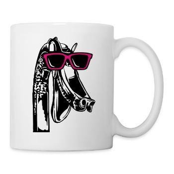 Ingolstädter Panther - Tasse - Weiß - Rechts