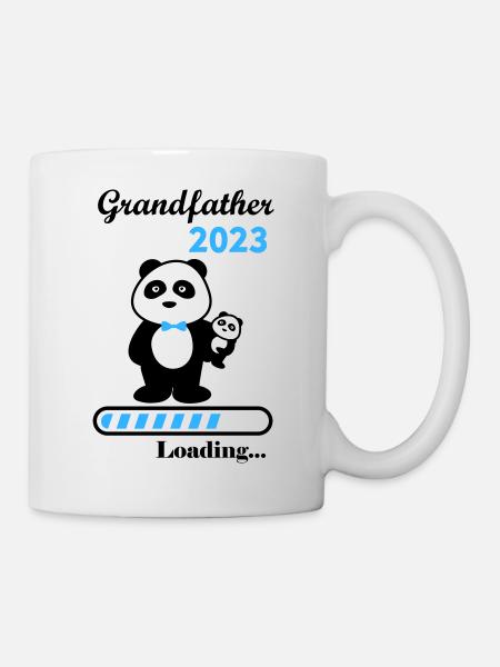 Grandpa in 2023, future grandfather, soon grandpa - Mug - white