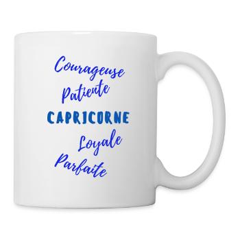 Tee shirt capricorne - Mug blanc - blanc - Droite
