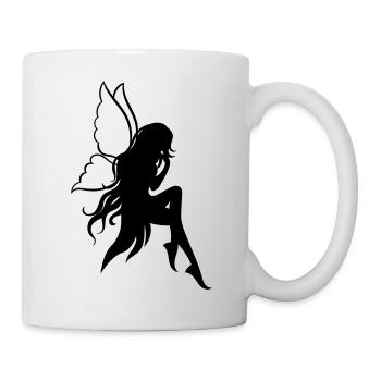Douce Fée Elfe Fille - Mug blanc - blanc - Droite