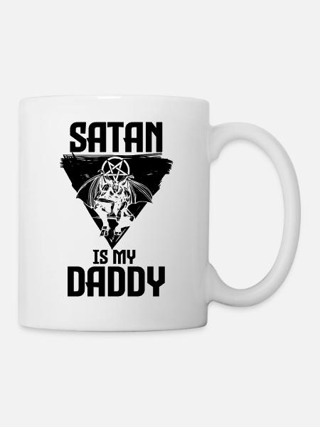 Satanismus - Tasse - Weiß