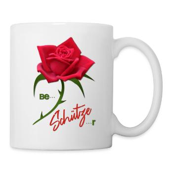 Schütze Rose Beschützer Sternzeichen Schütze - Tasse - Weiß - Rechts