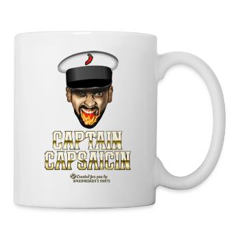 Capitaine Capsaicin Chili T-Shirt - Mug blanc - blanc - Droite