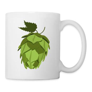 Hops Beer Drinker Brewer Gift - Mug - white - Right