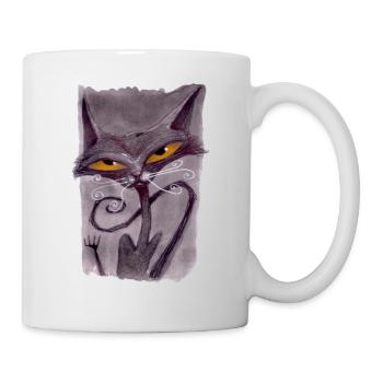 Serial Cat 07 - Mug - white - Right