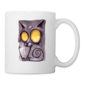 Serial Cat 05 - Mug - white - Right