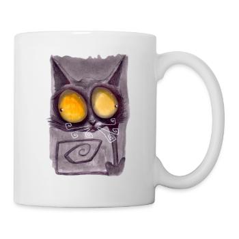 Serial Cat 10 - Mug - white - Right