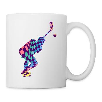 floorball floorball floorball is art - Mug - white - Right