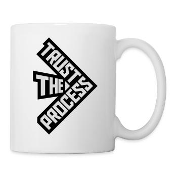 trust the process Quote - Mug - white - Right