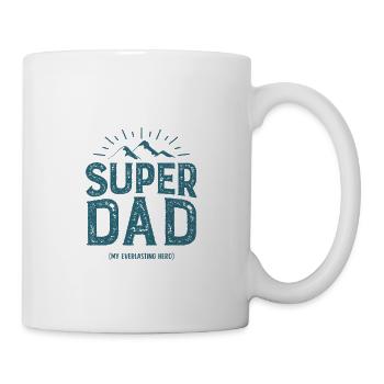 Cool style for the best dad in the world - Mug - white - Right