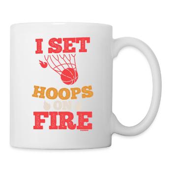 cooler Basketball Spruch Spieler Geschenk - Tasse - Weiß - Rechts