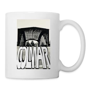 Colmar Graph Pont - Mug blanc - blanc - Droite