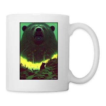 Bear Grizzly Bear Brown Bear Predator Wildlife Forest 2 - Mug - white - Right