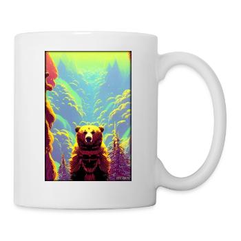Bear Grizzly Bear Brown Bear Predator Wildlife Forest 7 - Mug - white - Right