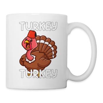 Turkey Saying Turkey Turkey Gift - Mug - white - Right