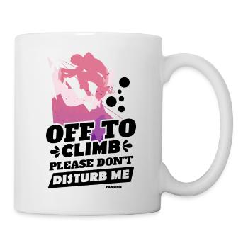 Grimper - Mug blanc - blanc - Droite
