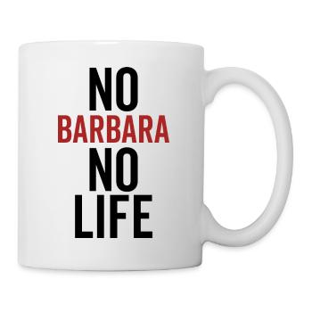 Pas de Barbara Pas de vie - Mug blanc - blanc - Droite