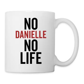 Pas de Danielle Pas de vie - Mug blanc - blanc - Droite
