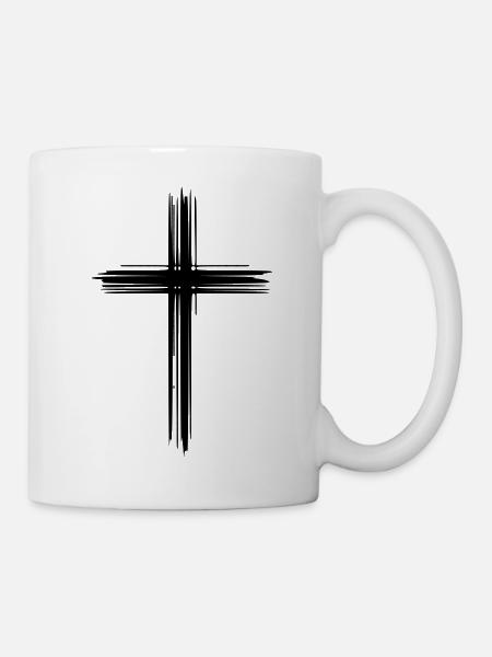 Rough Cross - Mug - white