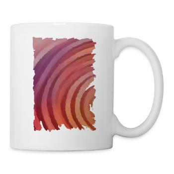 Fête arc-en-ciel - Mug blanc - blanc - Droite