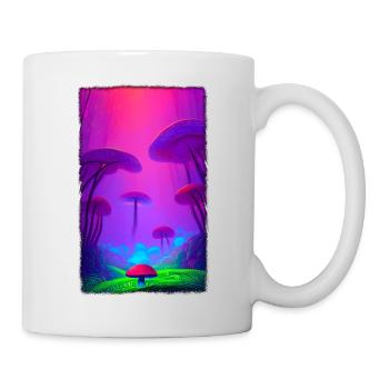 Mushroom Vertical Forest 2 - Mug - white - Right