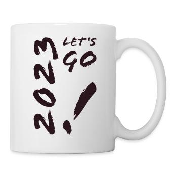 2023 LET‘S GO! - Tasse - Weiß - Rechts