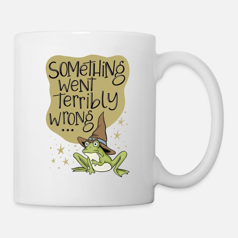 terribly wrong - Tasse - Weiß