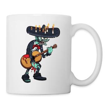 Day Of The Dead Zombie Mariachi - Mug - white - Right