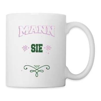 geschenkidee 2018 lustig feminismus zitat - Tasse - Weiß - Rechts
