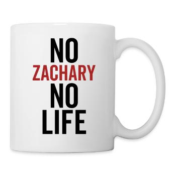 No Zachary No Life - Mug - white - Right