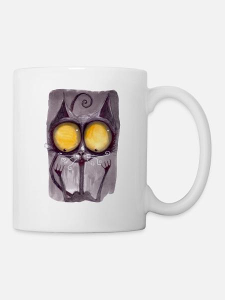 Serien-Cat 17 - Tasse - Weiß